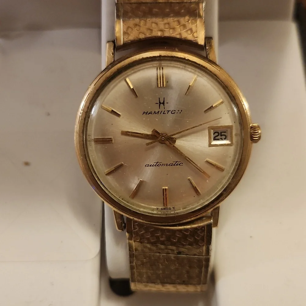 Vintage 10k Hamilton Men's Automatic 1960's Watch
